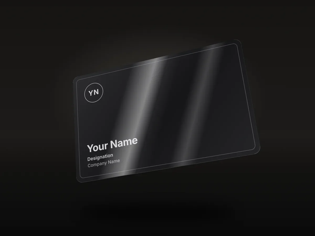 Matte Black Metal NFC Card
