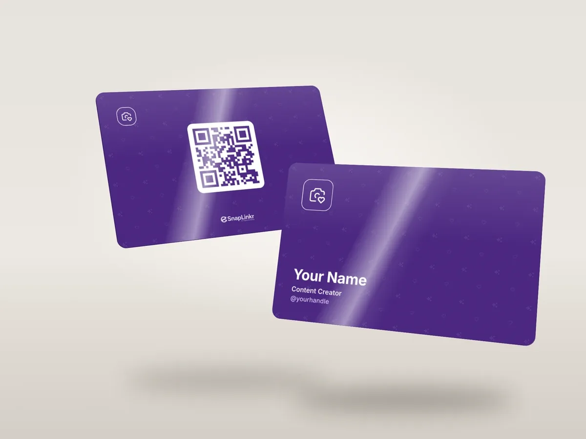 Influencer PVC NFC Card
