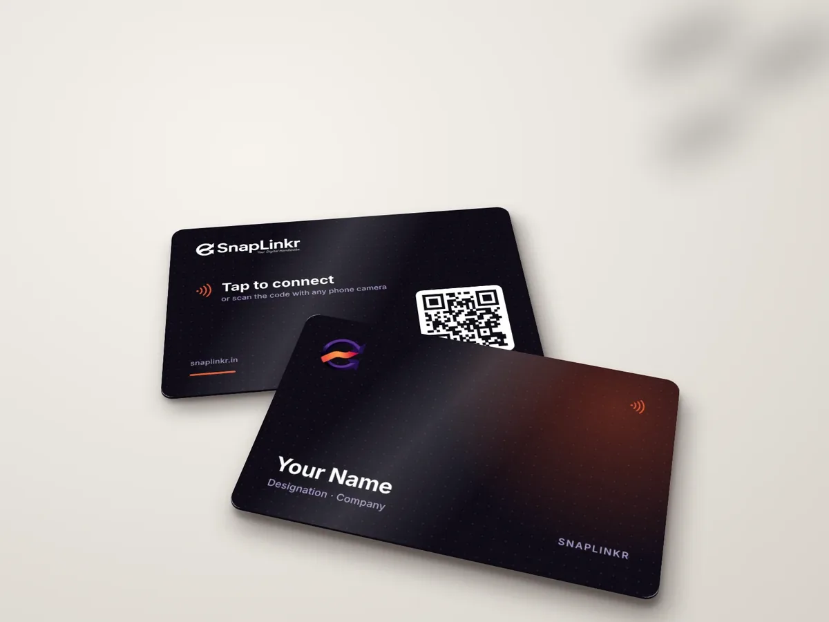 Midnight PVC NFC Card